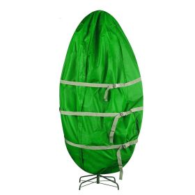 Outdoor Furniture Cover Christmas Tree Dust Cover Waterproof Oxford Cloth Storage Bag Christmas Tree Storage Bag (size: 35*75in)